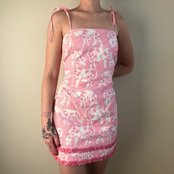 Lilly Pulitzer RARE Rhino Dress - Picture 1 of 4